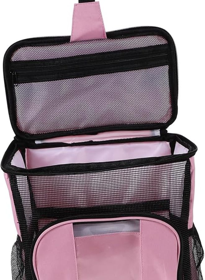 Large Hanging Toiletry Bag Portable Travel Organizer For Bathroom Shower College Durable Space Saving - Image 1